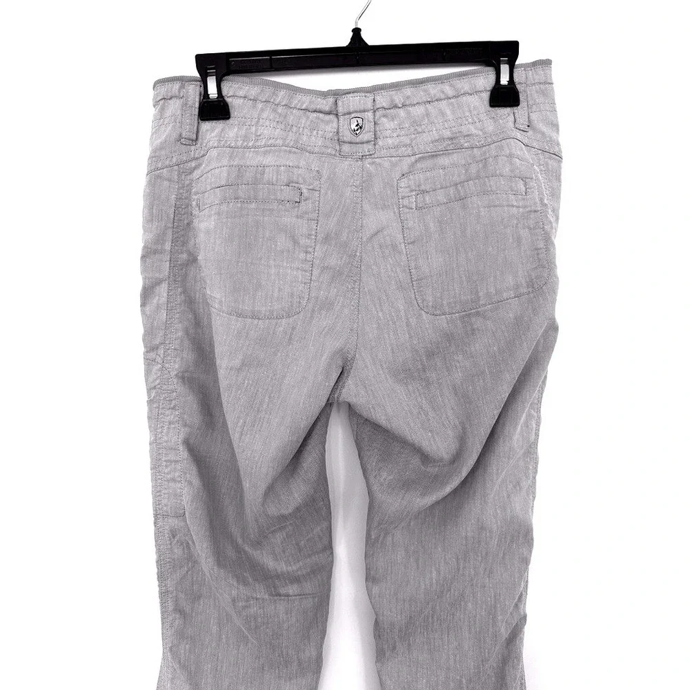 Kuhl Pants Women 8 Regular Gray Cabo Hiking Outdoor UPF 50 Utility Travel Casual - Picture 7 of 10